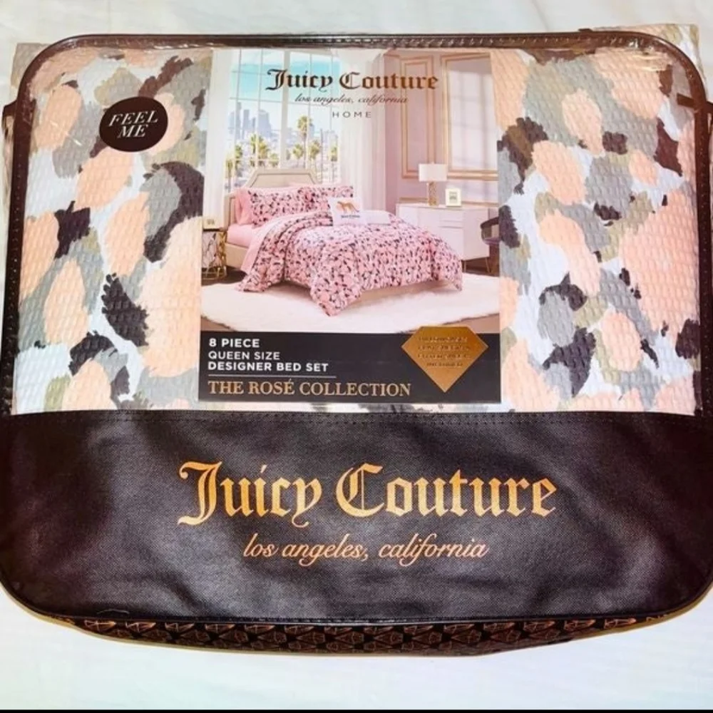 Juicy Couture pillow shams
